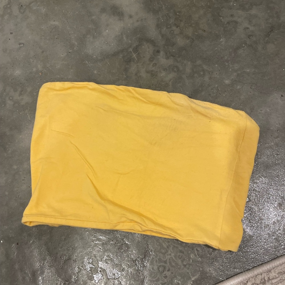 Forever 21 Yellow Tube Top